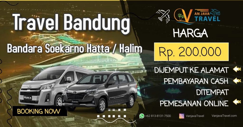 travel dari halim ke bandung 2022